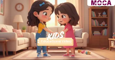 تصميم فيديو تعليمي كرتوني للأطفال