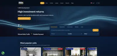 "إيه آر إكس" – الموقع الرسمي لشركة تطوير عقاري رائدة (ARX Real Estate Official Website)