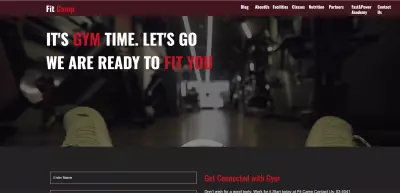Gym Website