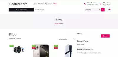 E-commerce Website