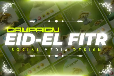 تصميم إعلانات وبوستات سوشيال ميديا احترافية وجذابة