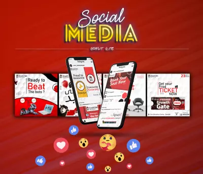 تصميم إعلانات وبوستات سوشيال ميديا احترافية وجذابة