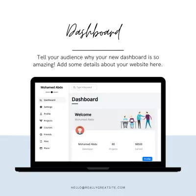 (Responsive )Professional Dashboard