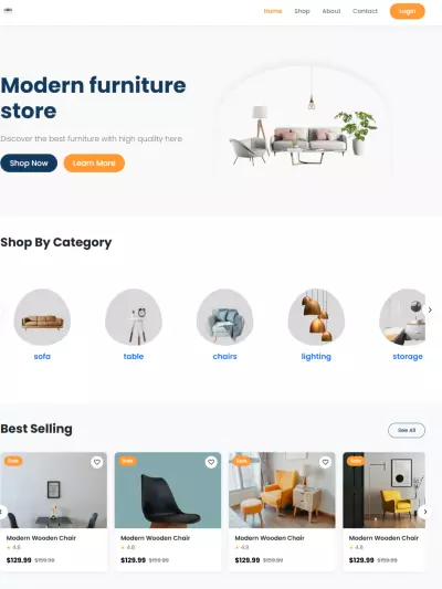 صورة العمل تصميم موقع لبيع الاساس و متجاوب مع جميع الاجهزة (Bootstrap )