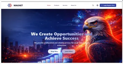 منصه(magnet) لتقديم الخدمات اللوجيستية