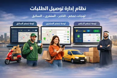 Lynx ويب ابلكيشن بثلات لوحات تحكم