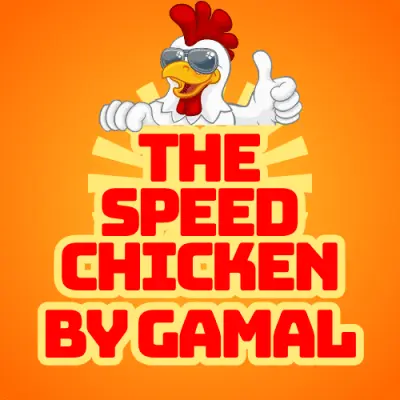 🟠 لوجو The Speed Chicken