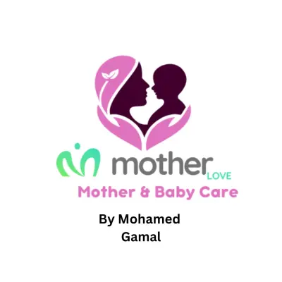🟤 لوجو Mother & Baby
