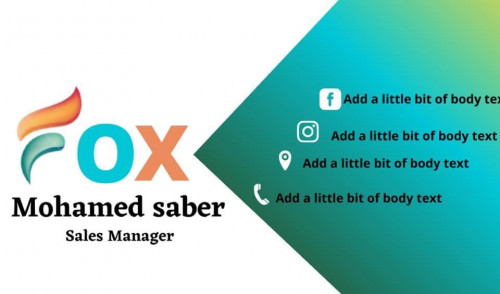 تصميم بيزنس كارد