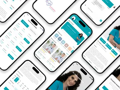 “تطبيق طبي متكامل: حجز مواعيد، استشارات، وصيدلية ذكية”