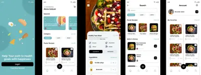 تصميم تطبيق لطلب الطعام