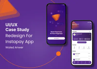 InstaPay App Redesign – UI/UX Case Study My