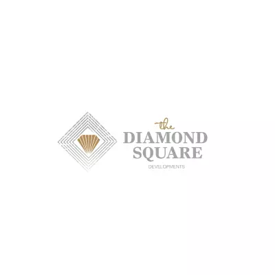 Diamond square logo & branding