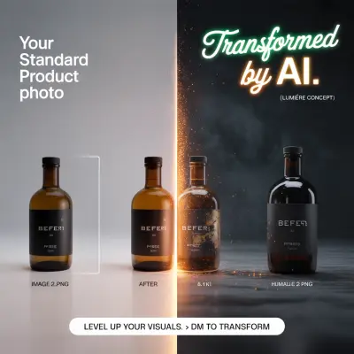 فيديو إعلاني سينمائي لبراند عطر (LUMIÈRE) باستخدام الذكاء الاصطناعي