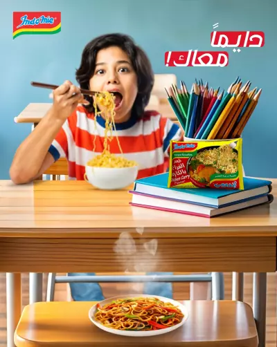 Social media design - Indomie.