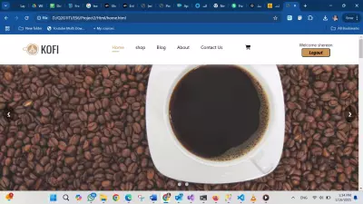 Coffee Shop – Modern & Responsive Web App