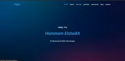 portfolio website