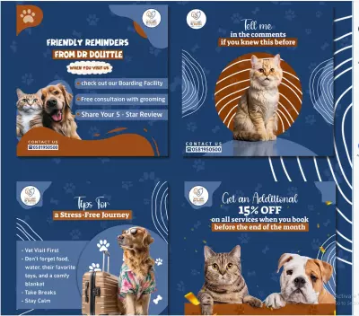 Dr Dolittle clinic │Social media campaign