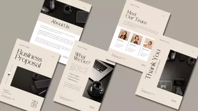 تصاميم business proposal لعرض الاعمال بطريقة مميزة