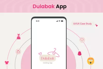 تصميم واجهات وتجربة مستخدم لتطبيق ملابس نسائية - دولابك | تسوق عصري وأناقة بلا حدود