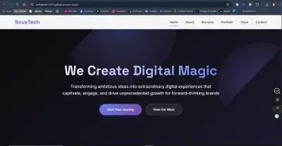 تصميم صفحة هبوط