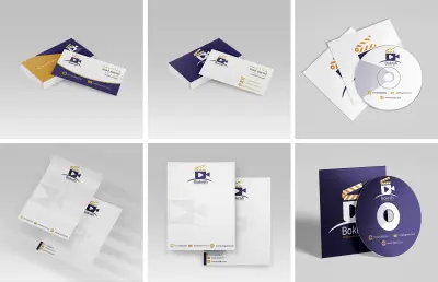 مجموعة تصاميم احترافية بهوية بصرية متكاملة