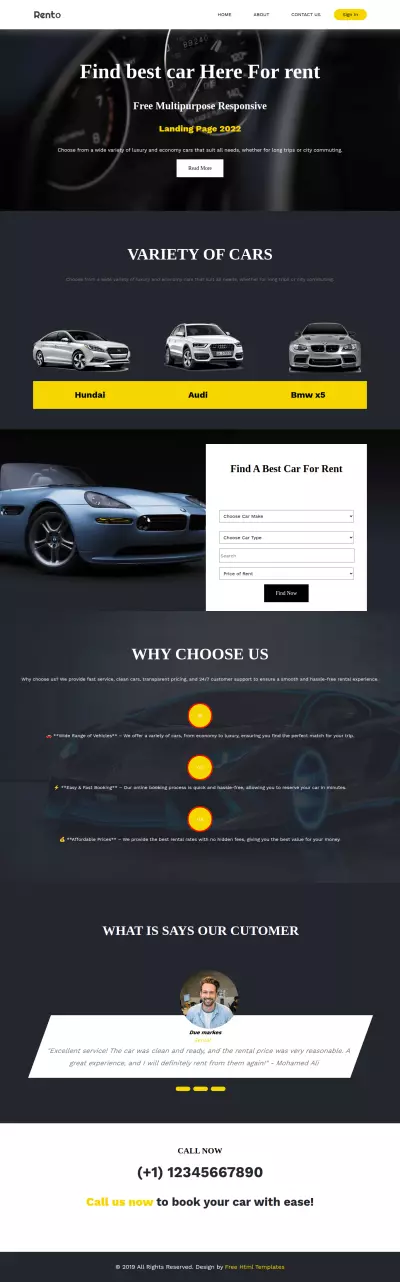 💻 تصميم وبرمجة موقع تأجير سيارات احترافي 🚗✨