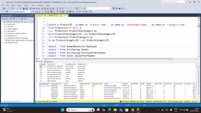 تحليل البيانات وإنشاء مخططات قواعد البيانات باستخدام SQL