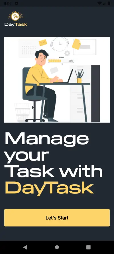 DayTask application