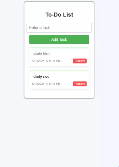 simple todo list قائمة مهمات