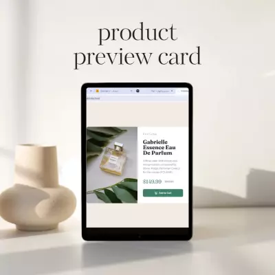 Product Preview Card