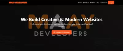 موقع خاص بتيم MAAY DEVELOPERS