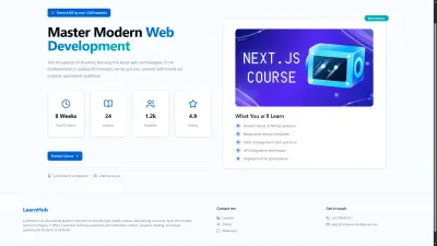 منصه كورسات Learn Hub