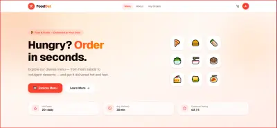 🍔 Food Delivery App