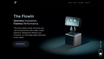 theFlowin 3d website