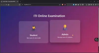 نظام امتحانات أونلاين متكامل مع نظام تصحيح تلقائي ولوحة تحكم