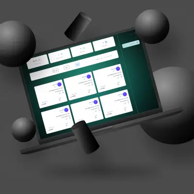 تصميم داشبورد عصريه سهله التحكم