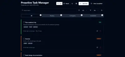 Proactive Task Manager