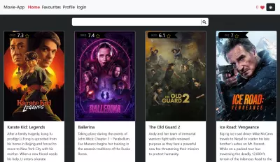 React JS Movie App