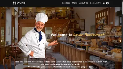 Restaurant website