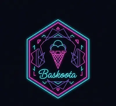 "هوية بصرية كاملة | شعار + نيون احترافي"