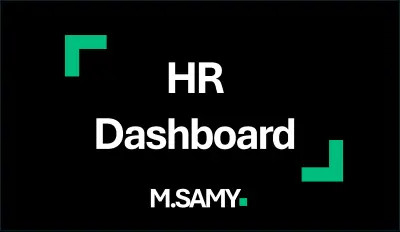لوحة تحكم تفاعلية لتحليل بيانات الموارد البشرية وتقييم أداء الموظفين (HR Analytics Dashboard)
