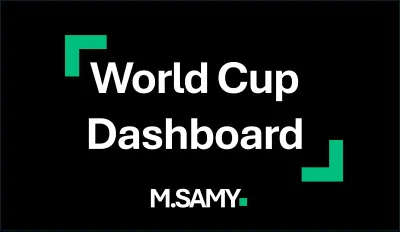 لوحة تحكم تفاعلية لتحليل تاريخ وإحصائيات كأس العالم (1930 - 2018) | Sports Analytics