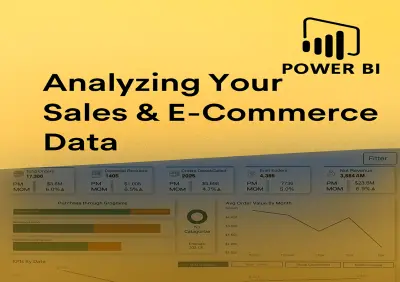 تحليل بيانات لموقع تجارة الكترونية باور بي اي Power BI