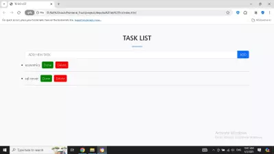 العنوان: تطبيق قائمة المهام (To-Do List)