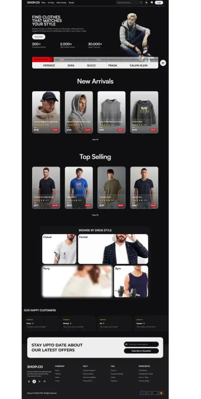 E-Commerce SPA (Single Page Application)