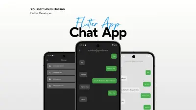 تطبيق محاداثات بتطوير فلاتر - Flutter