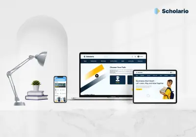 تصميم تجربة وواجهات المستخدم لمنصة تعليمية - UI/UX Design