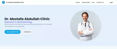 نظام إدارة عيادة طبية متكامل | حجز، زيارات، تقارير، تقييمات