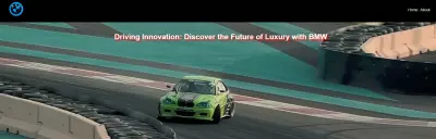 تطوير موقع إلكتروني لعرض مواصفات ومميزات سيارات BMW